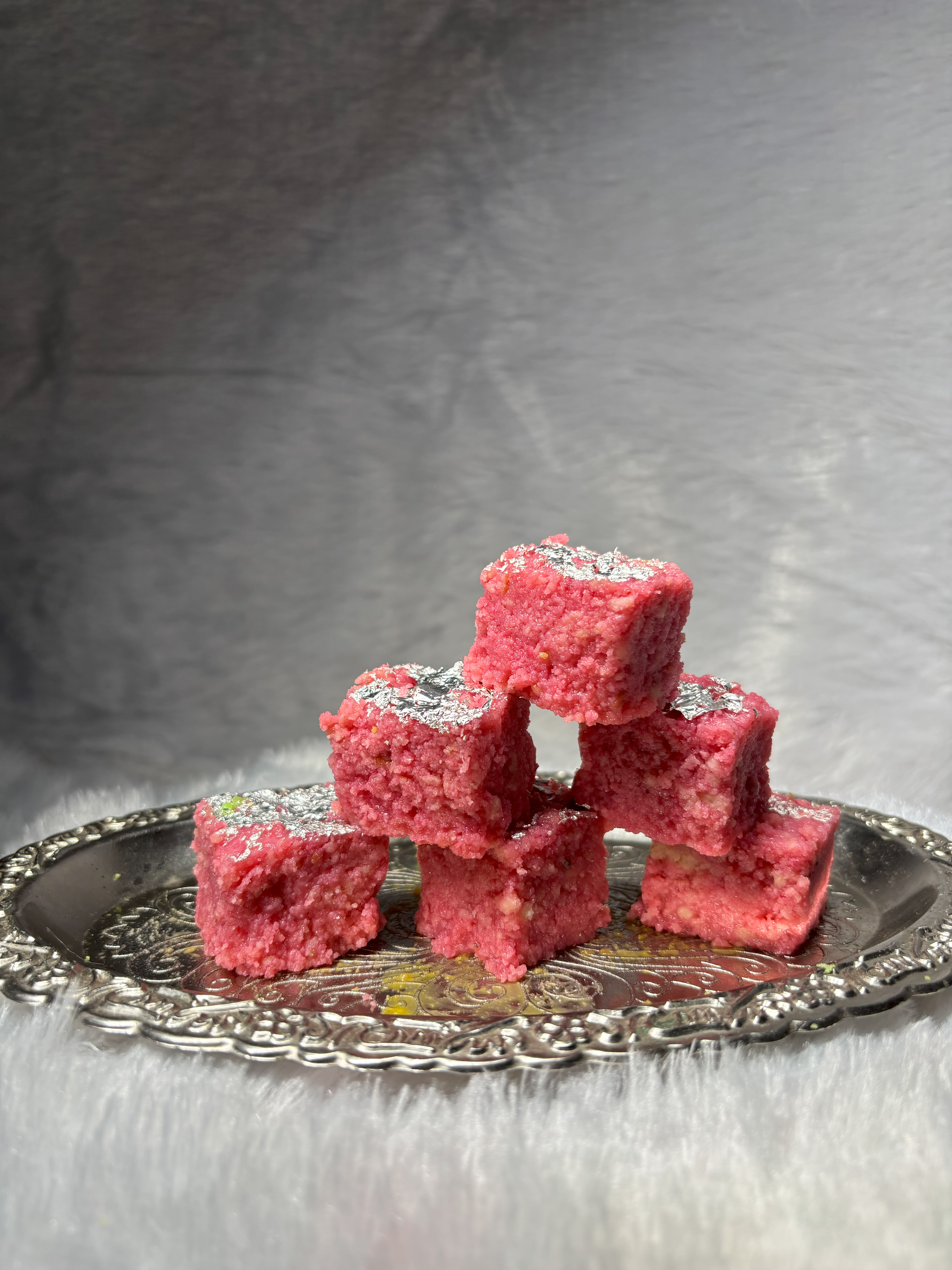 Strawberry Burfi